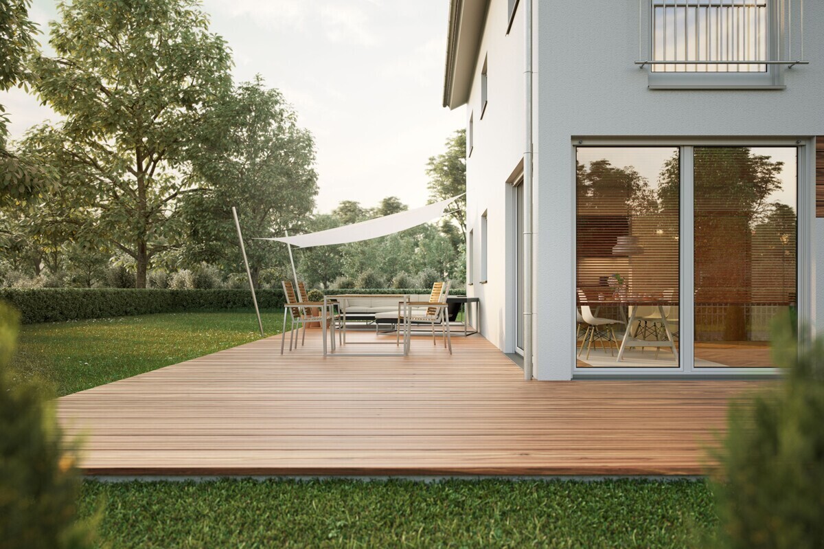 Visualisierung Terrasse