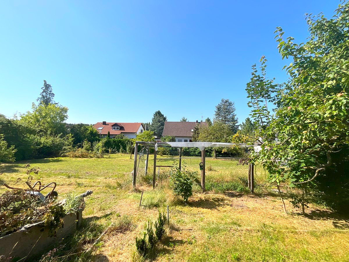Blick vom Nachbargrundstück