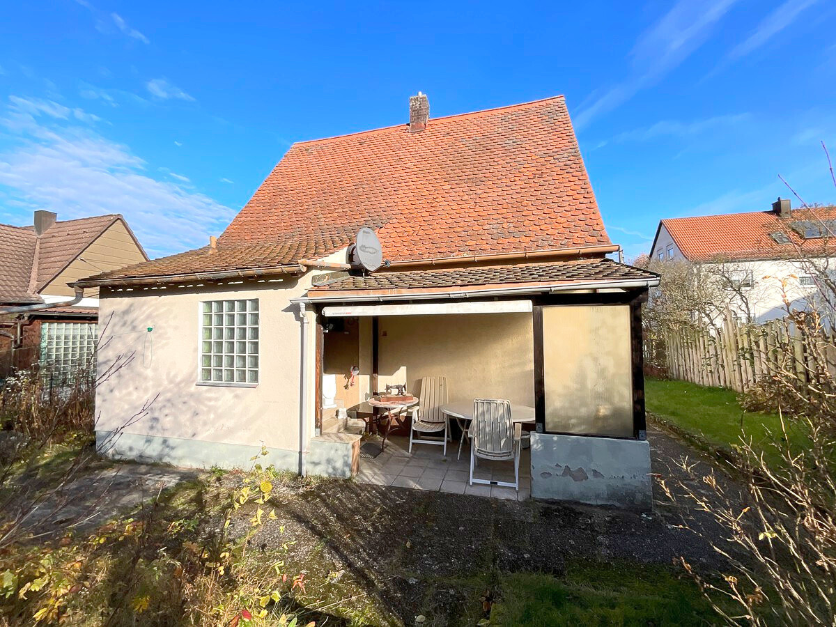 Eingangsbereich vom Garten aus