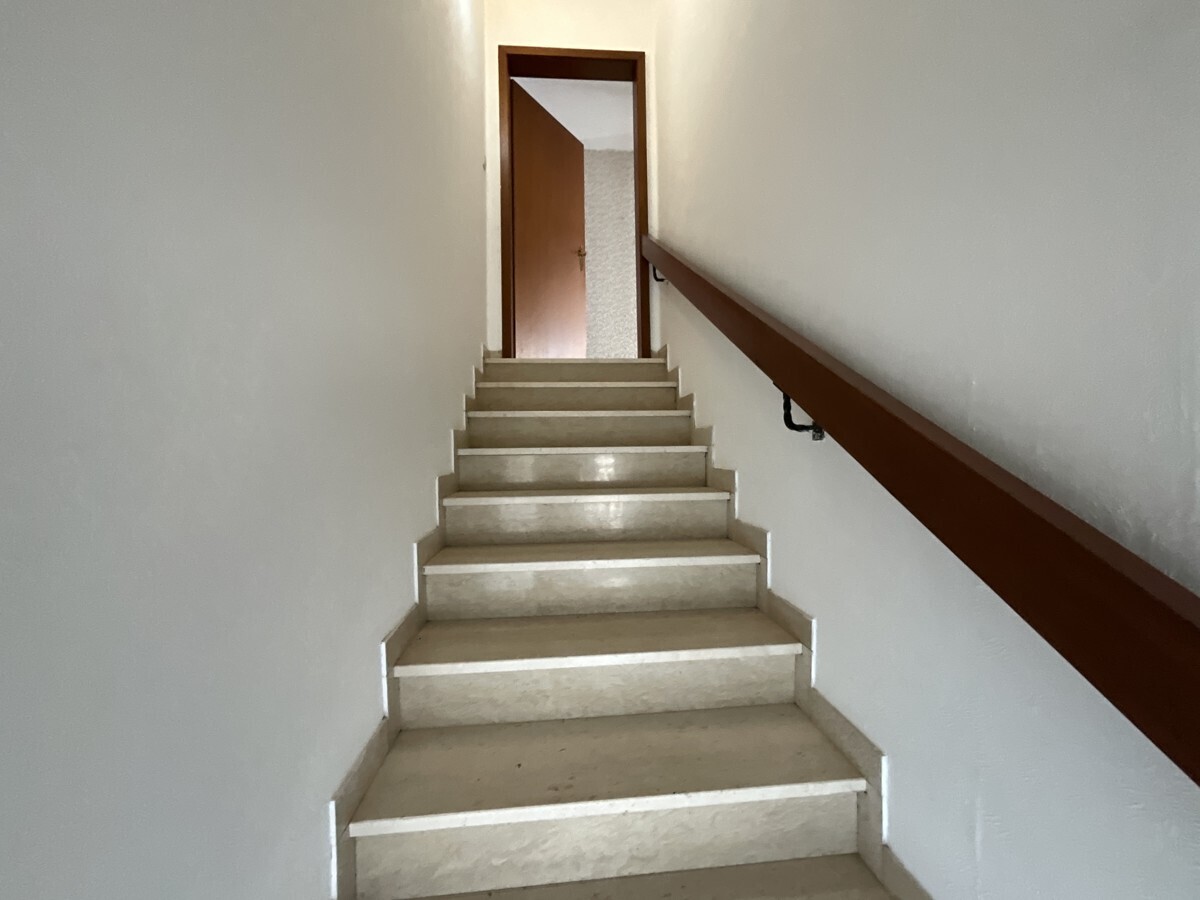 Treppe ins Dachgeschoss