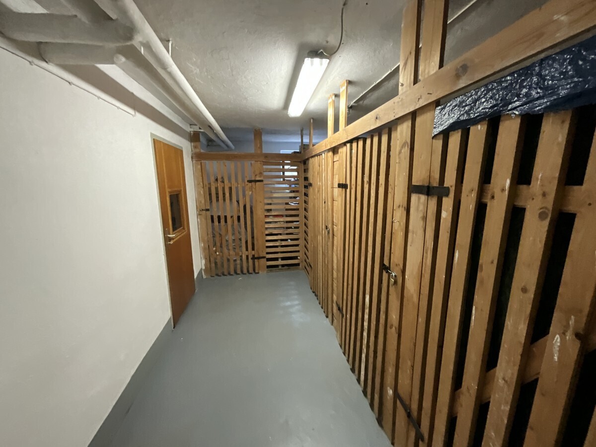 Jede Wohnung mit eigenen Kellerraum