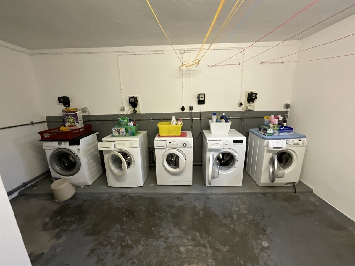 Platz für Waschmaschinen