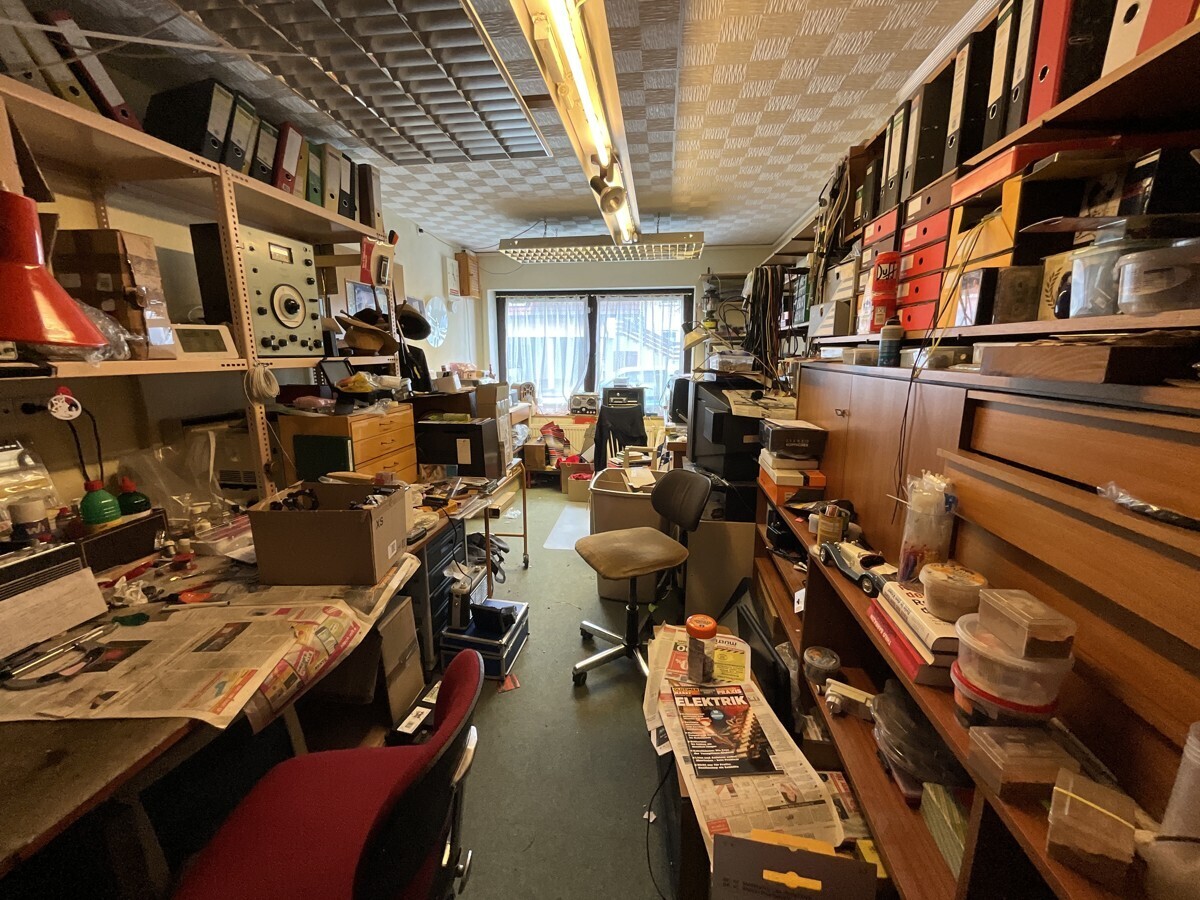 "Werkstatt" im Erdgeschoss