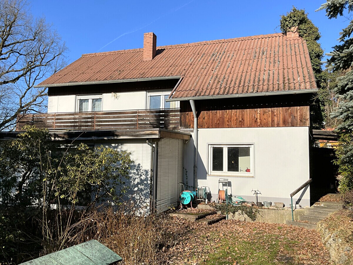 Haus mit Wintergarten
