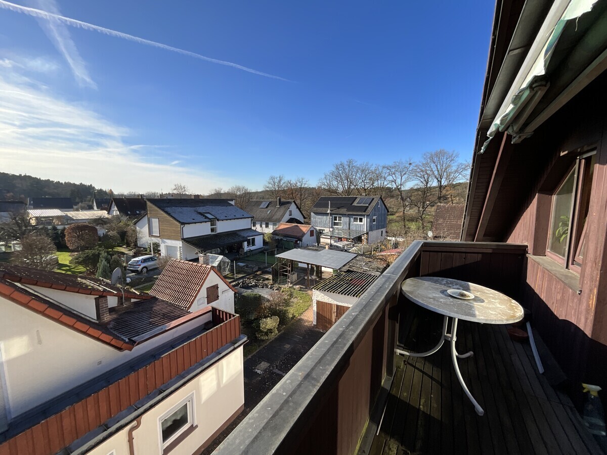 DG -Balkon mit Ausblick