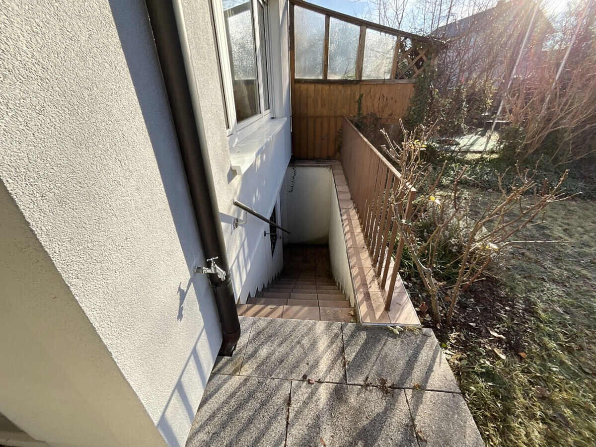 Kelleraußentreppe Waschküche