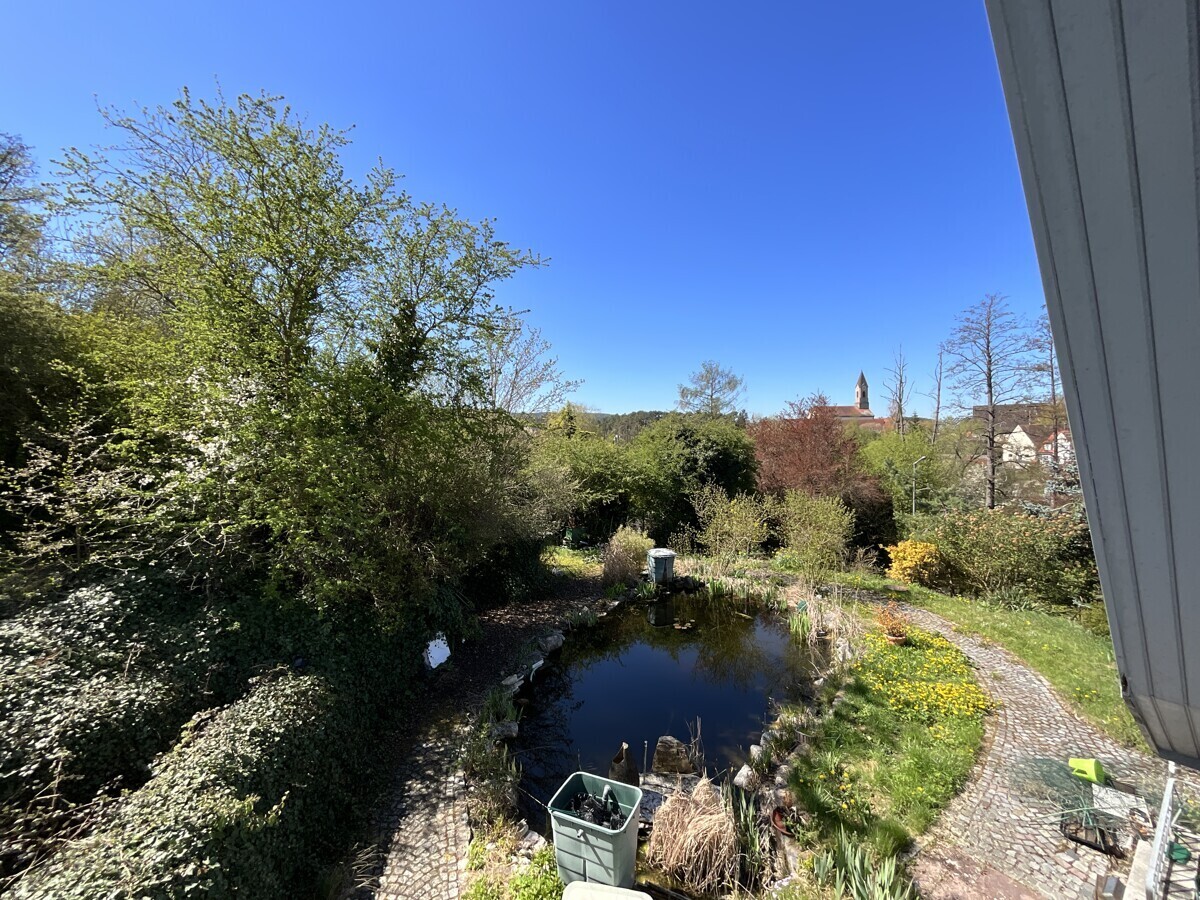 Ausblick in den Garten