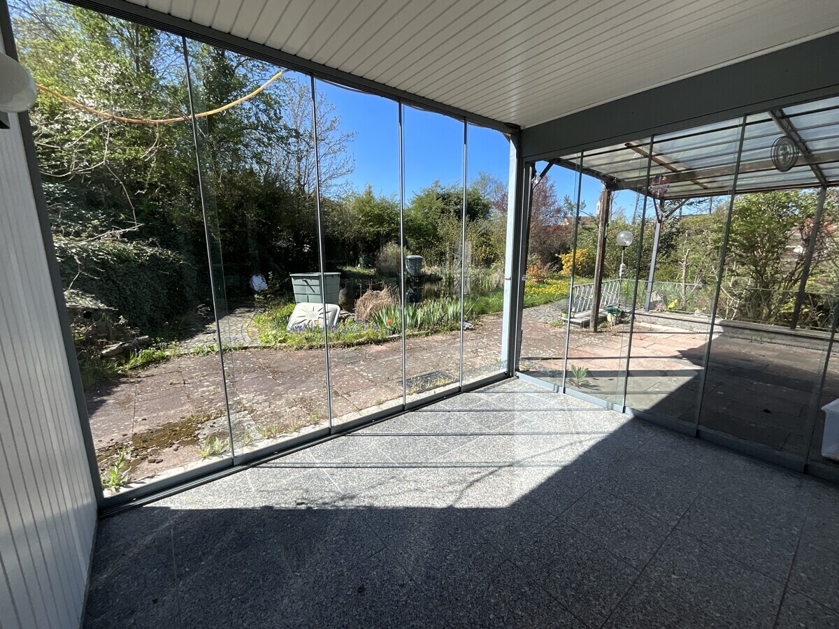 verglaste Terrasse
