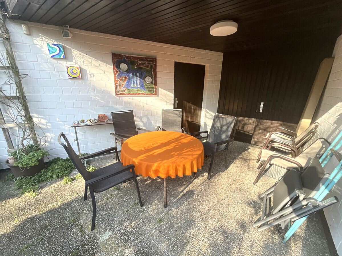 überdachte Terrasse