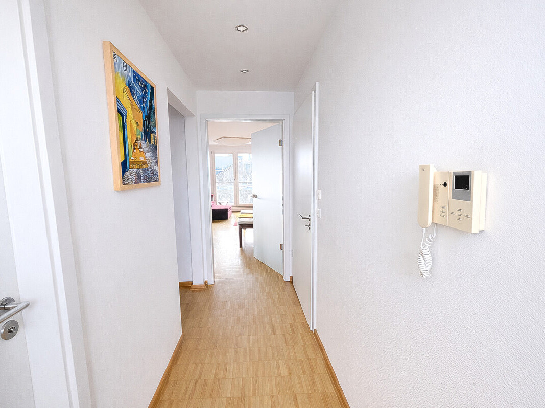 Flur zum Wohnzimmer