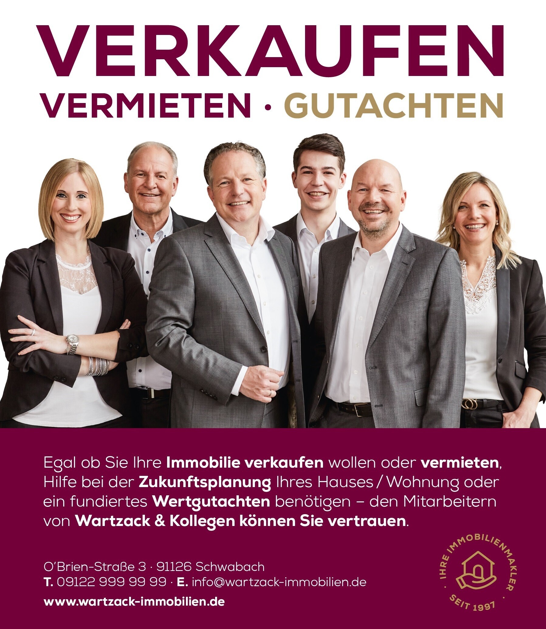 Wir sind gerne für Sie da!