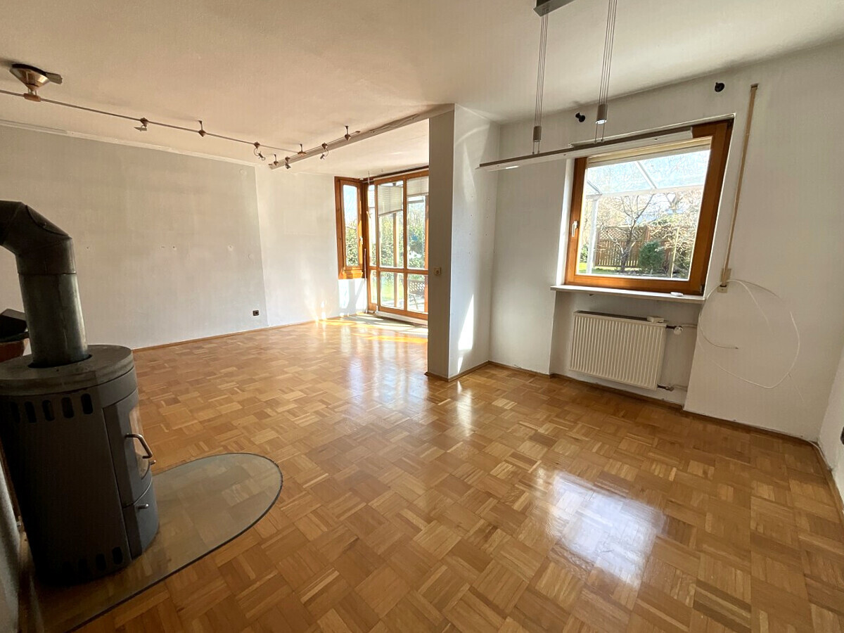 Wohnzimmer mit Schwedenofen