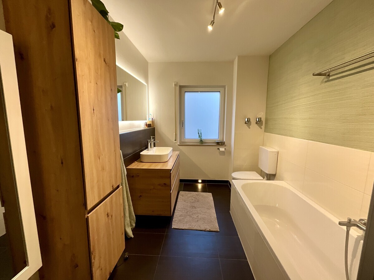 Tageslicht-Badezimmer