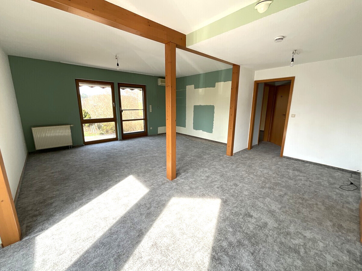 Blick in das Wohnzimmer