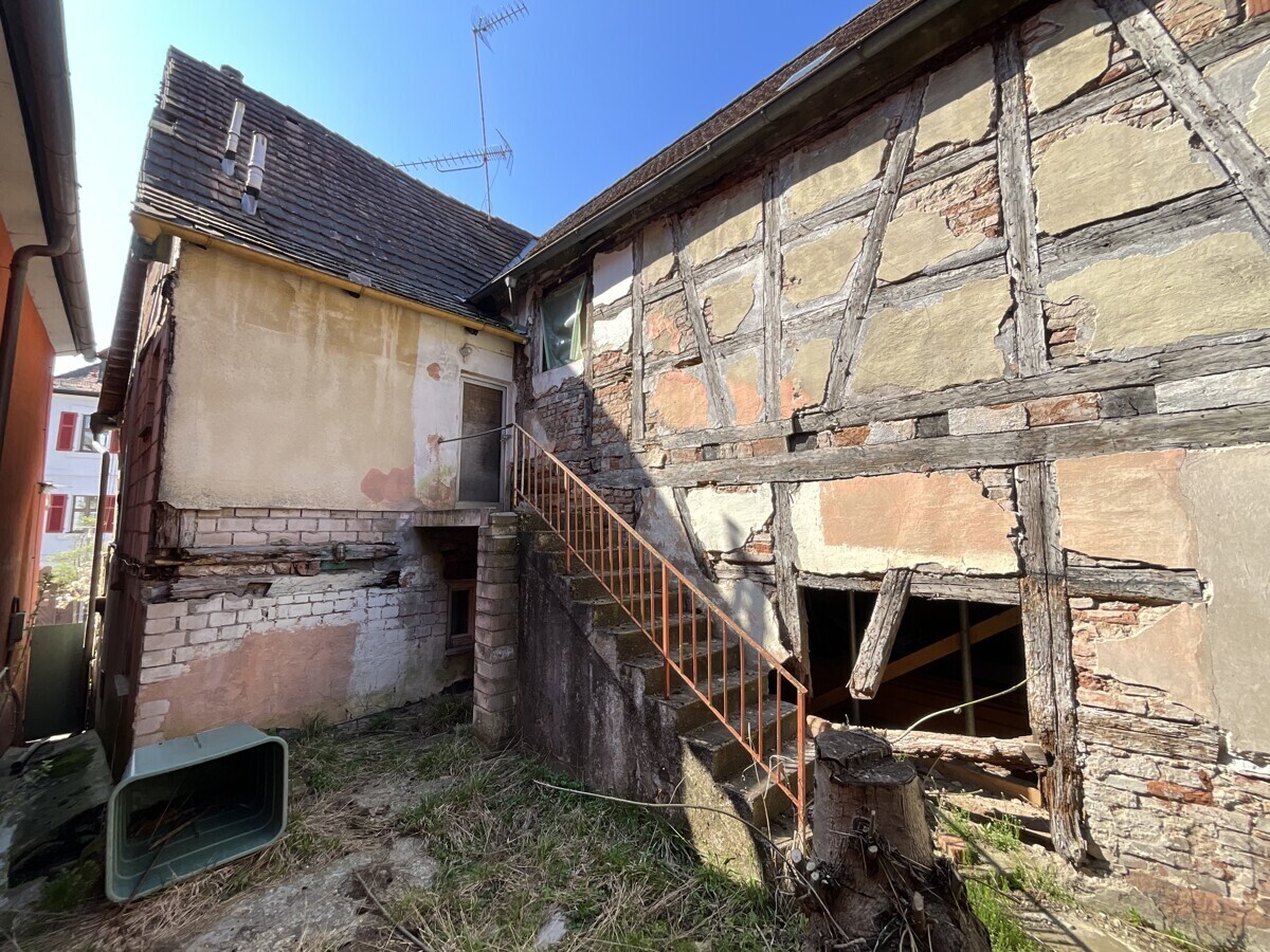 Aufgang ins Obergeschoss