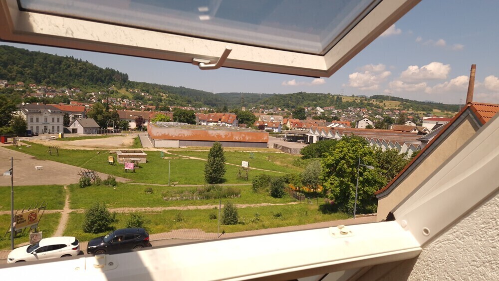 Ausblick Wohnzimmer DG