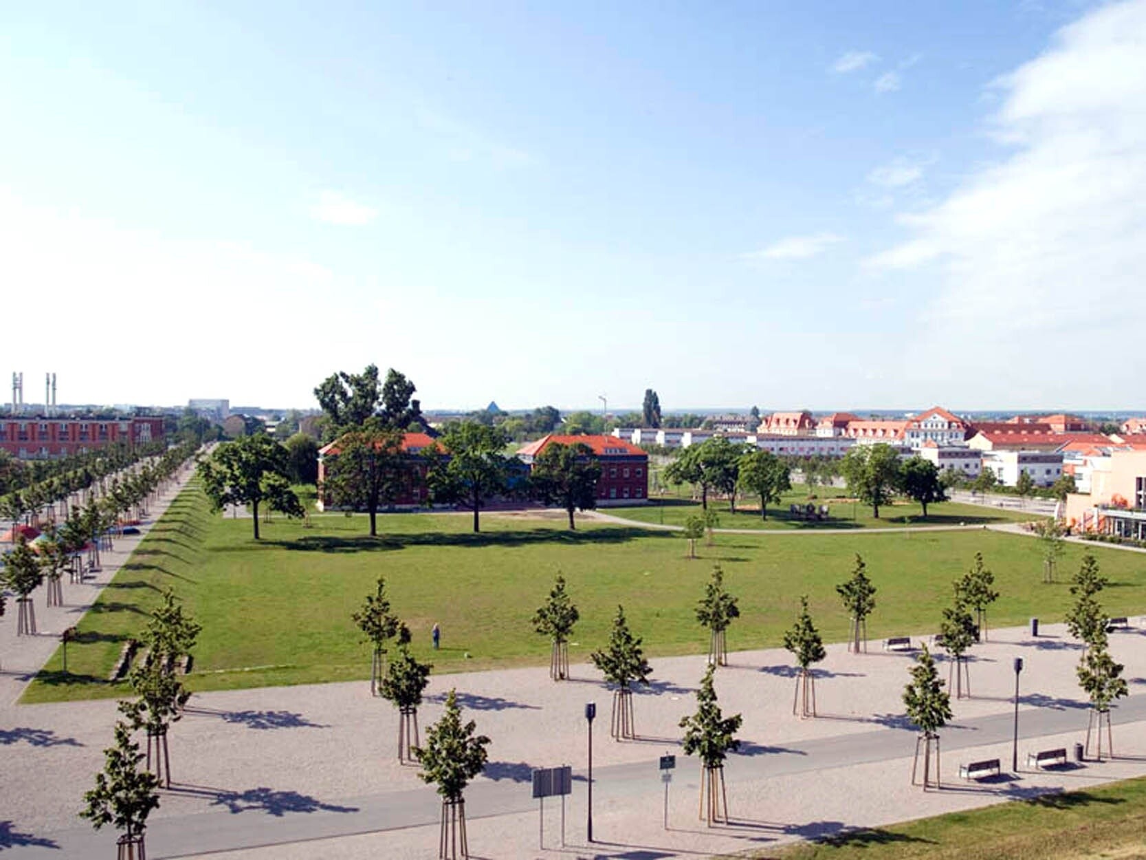 Blick auf den SÃ¼dstadtpark