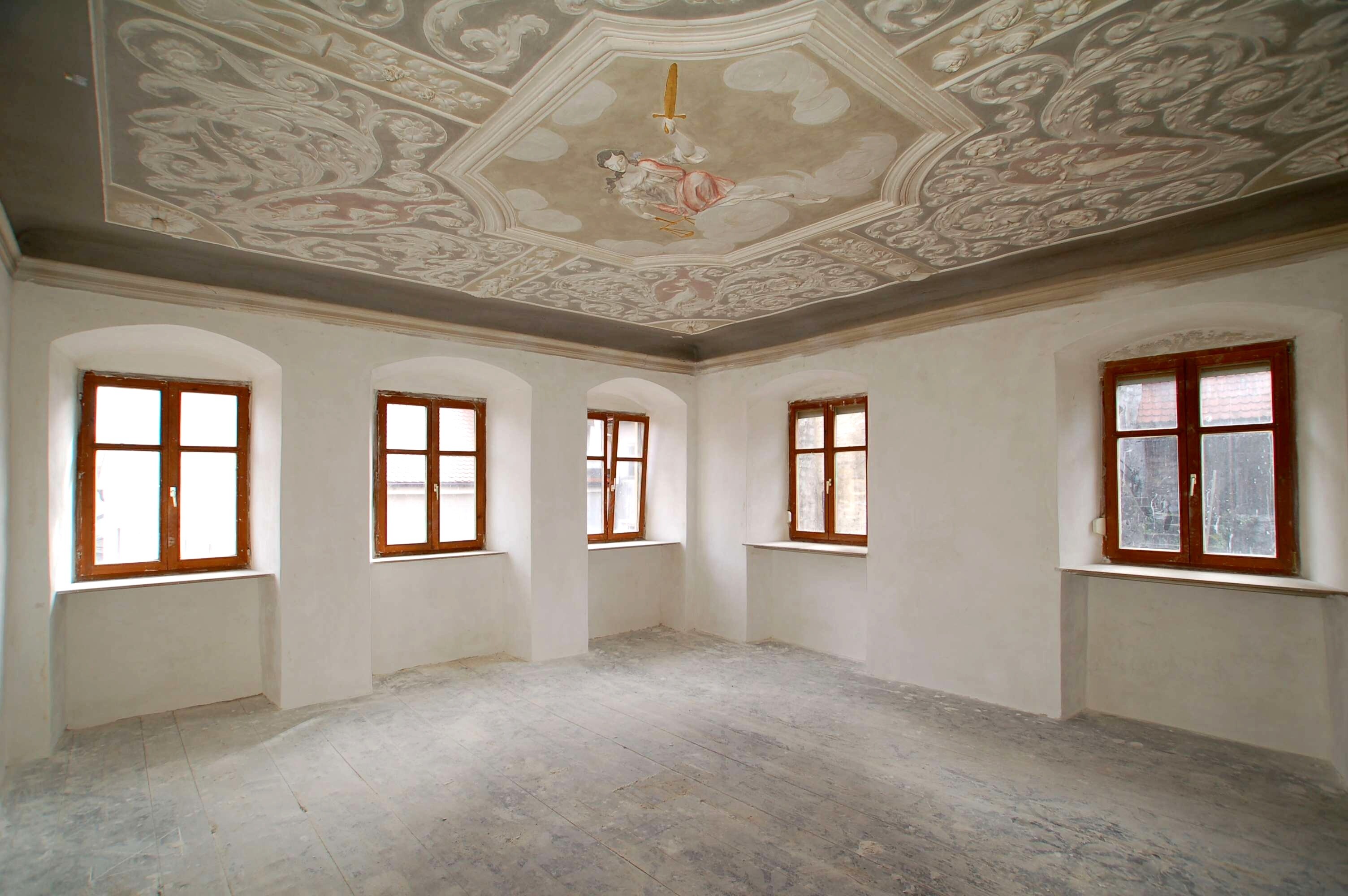 SÃ¼d-West Zimmer mit Justitia