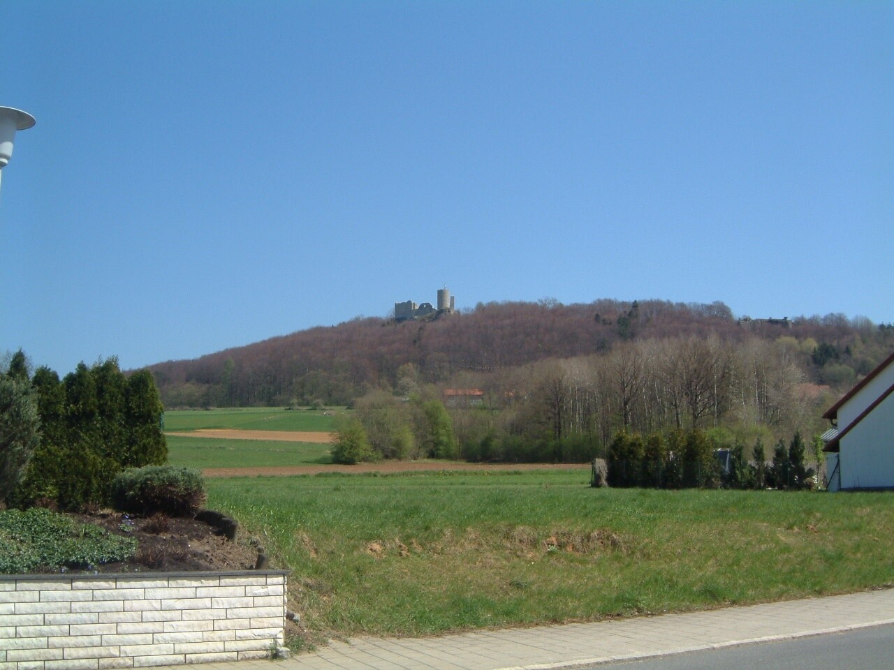 Blick von SÃ¼den mit Burgblick