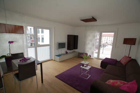 mögliches Wohnzimmer - Musterwohnung