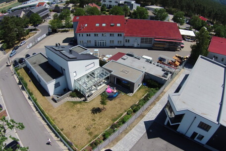 Luftbild von Westen