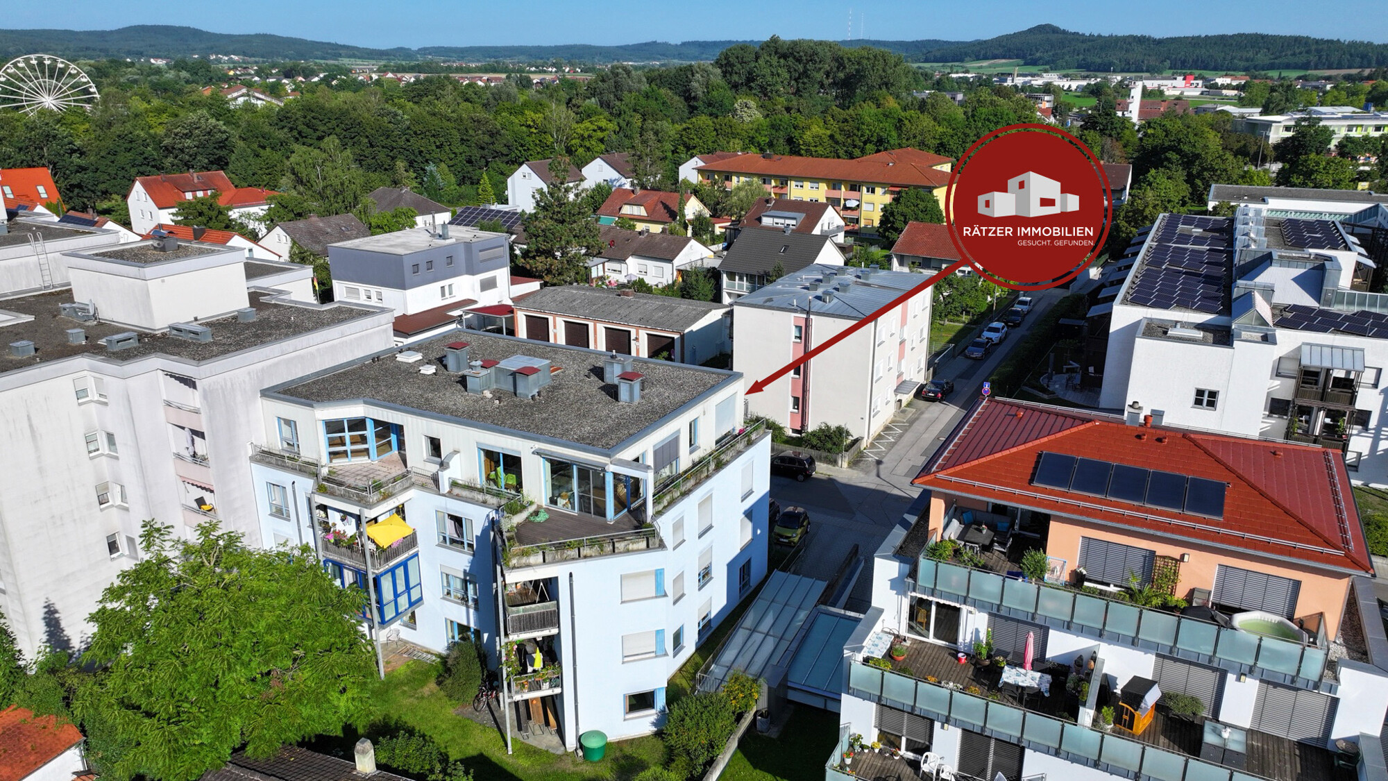 Lage im Gebiet