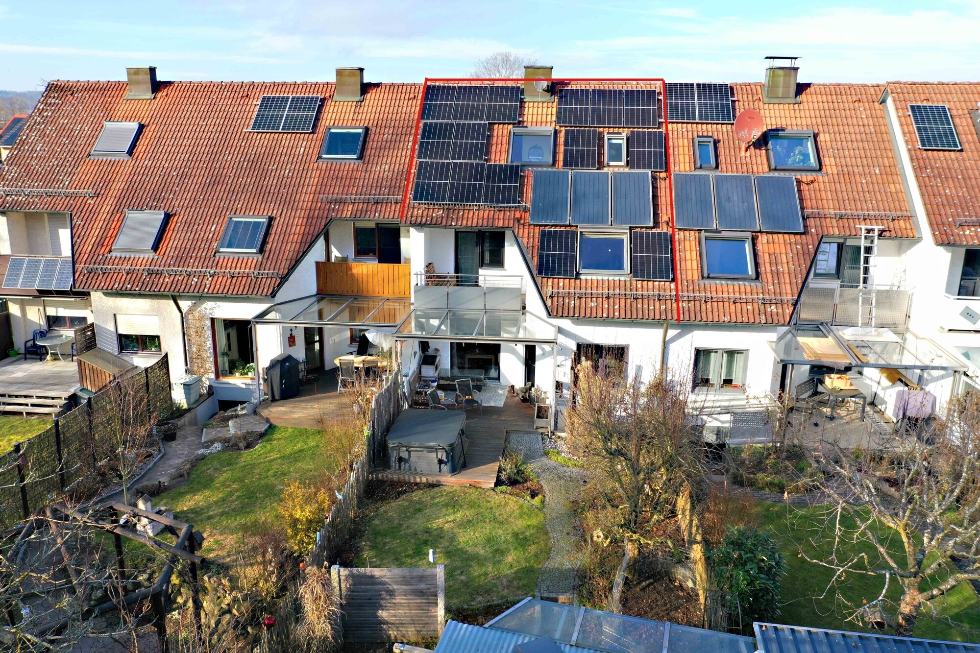 Süd Garten Ansicht