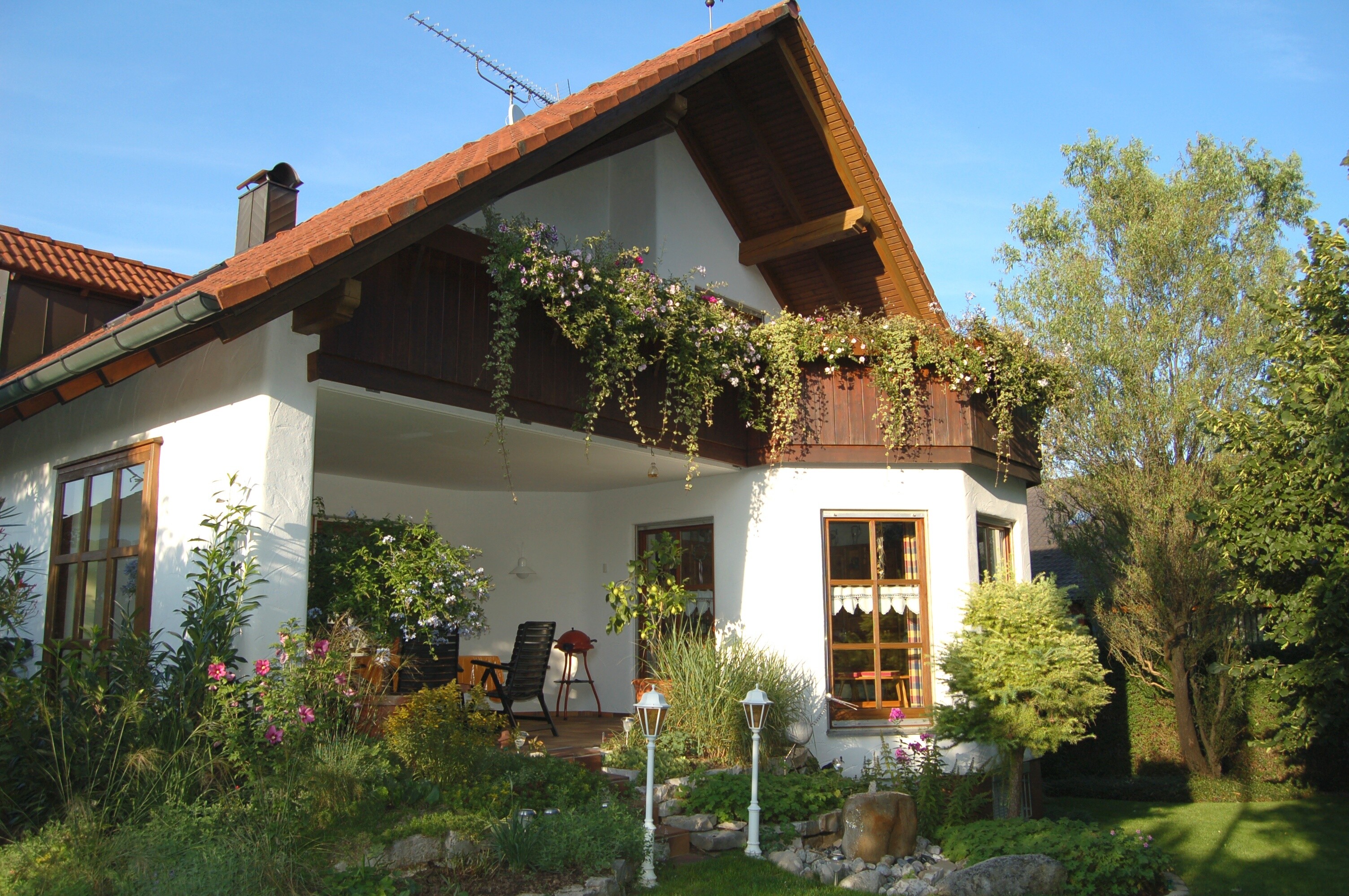 SÃ¼dansicht mit Terrasse