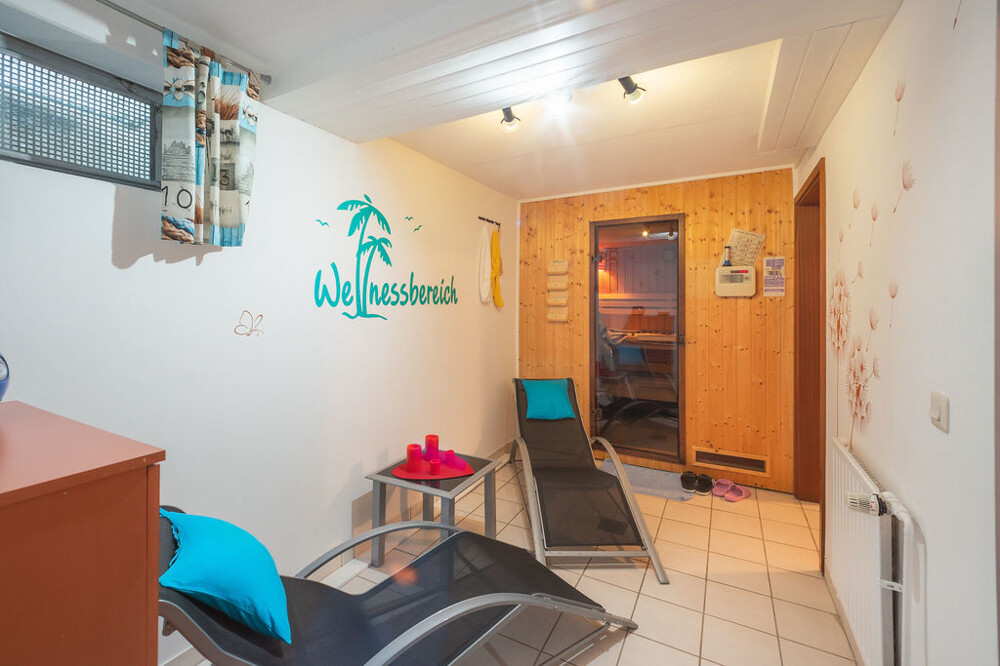 Wellnessbereich mit Sauna
