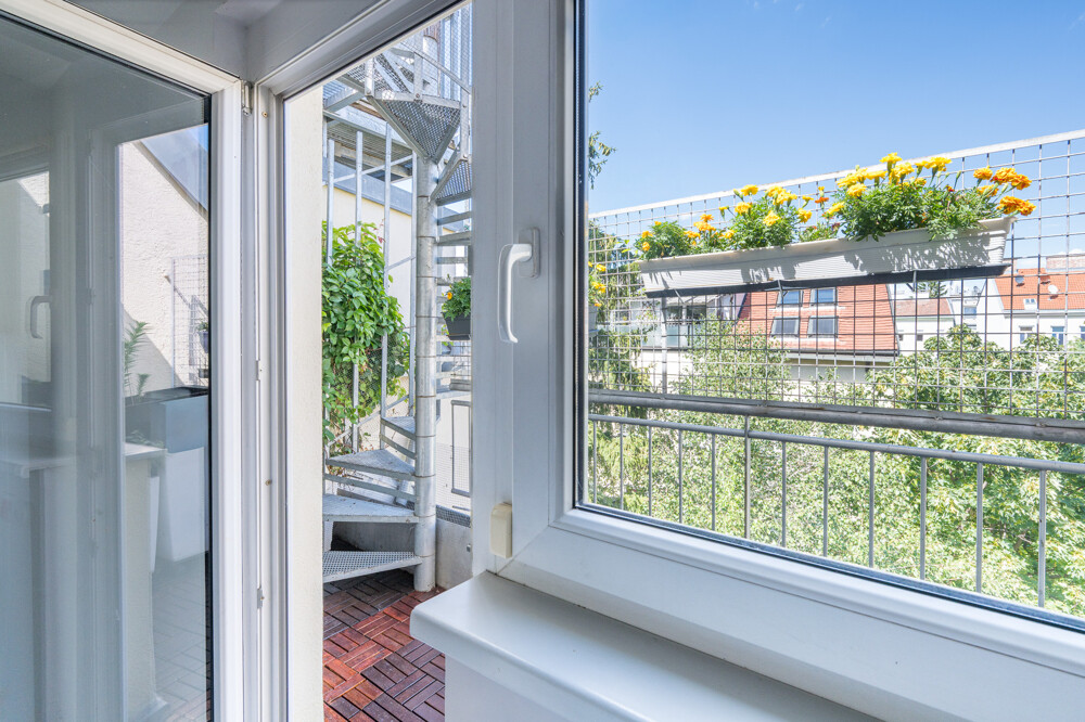 Treppenaufgang Dachterrasse