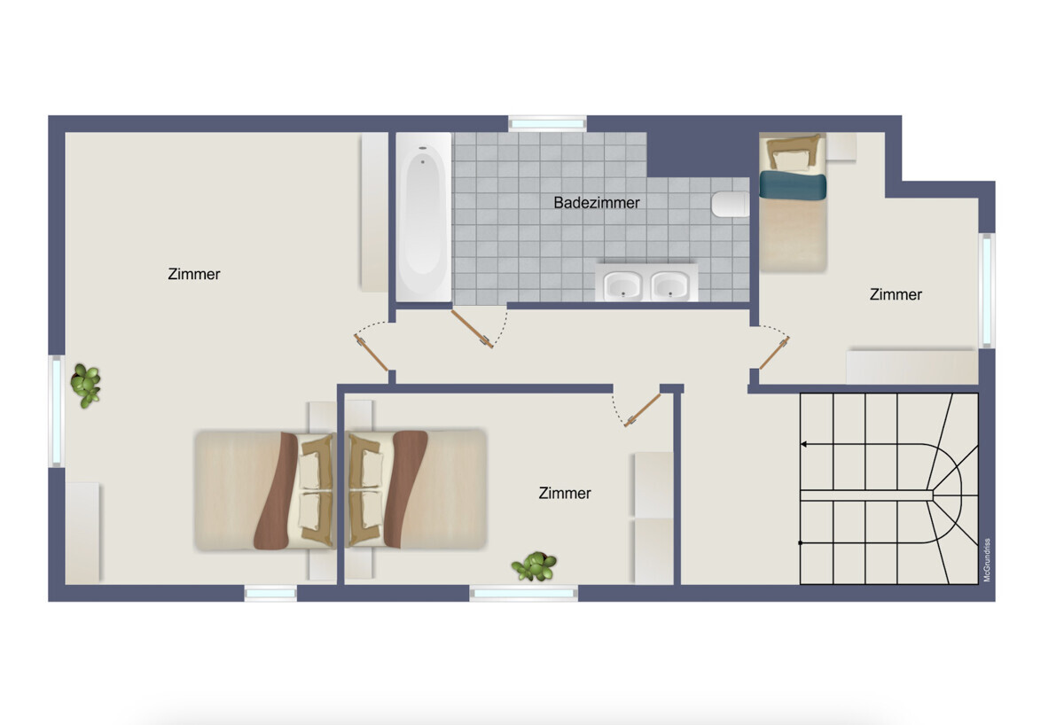 Grundriss OG