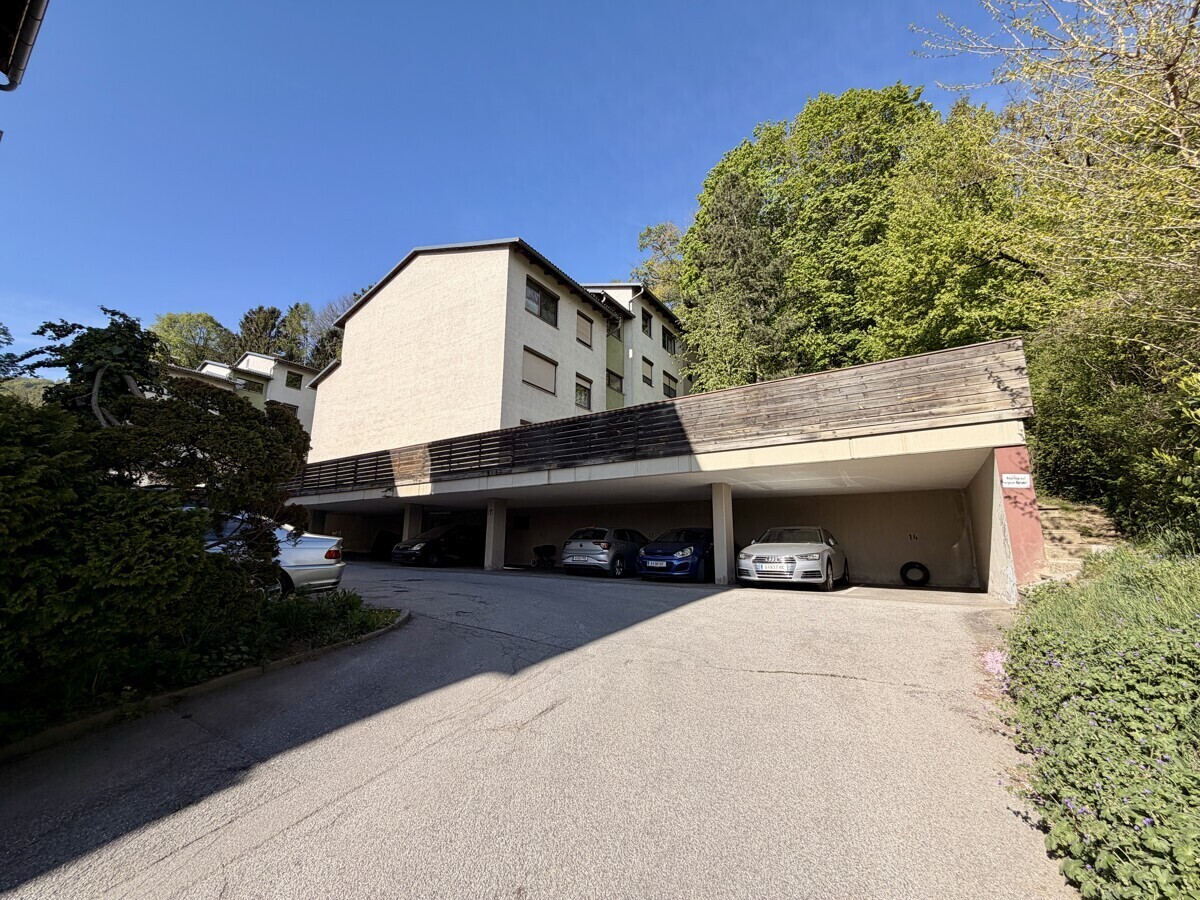 Parken überdacht