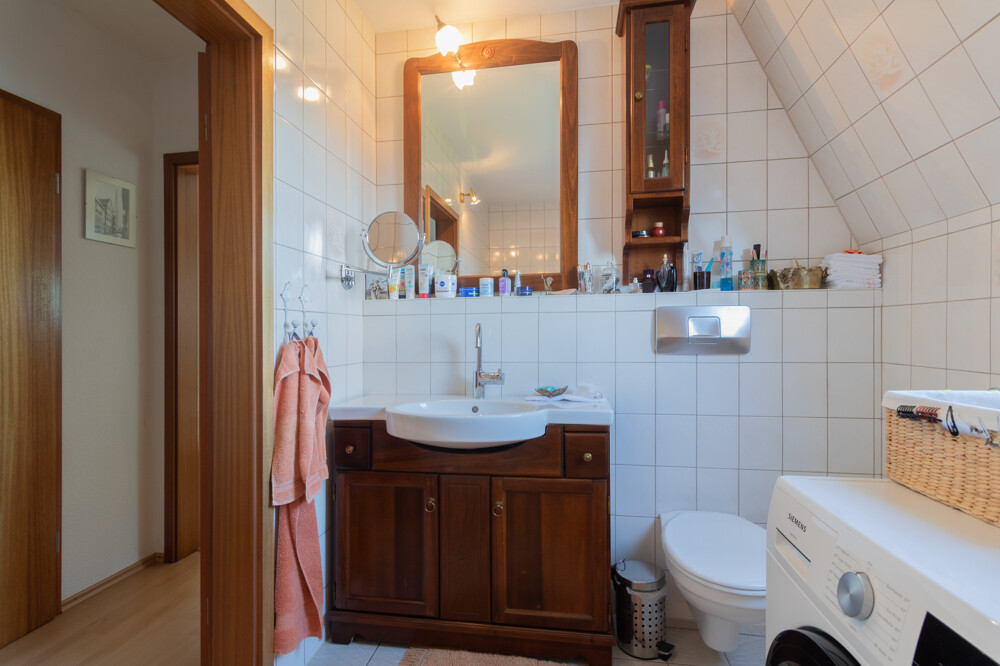 Zeitloses Badezimmer 