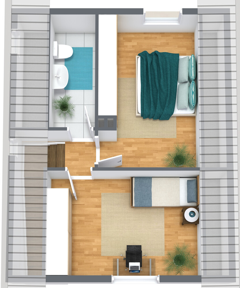 Grundriss Dachgeschoss