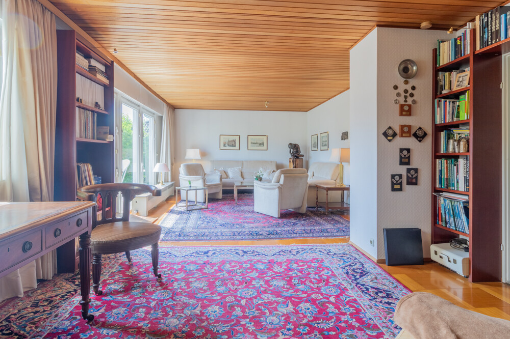 Gesamtansicht Wohn- und Lesezimmer 