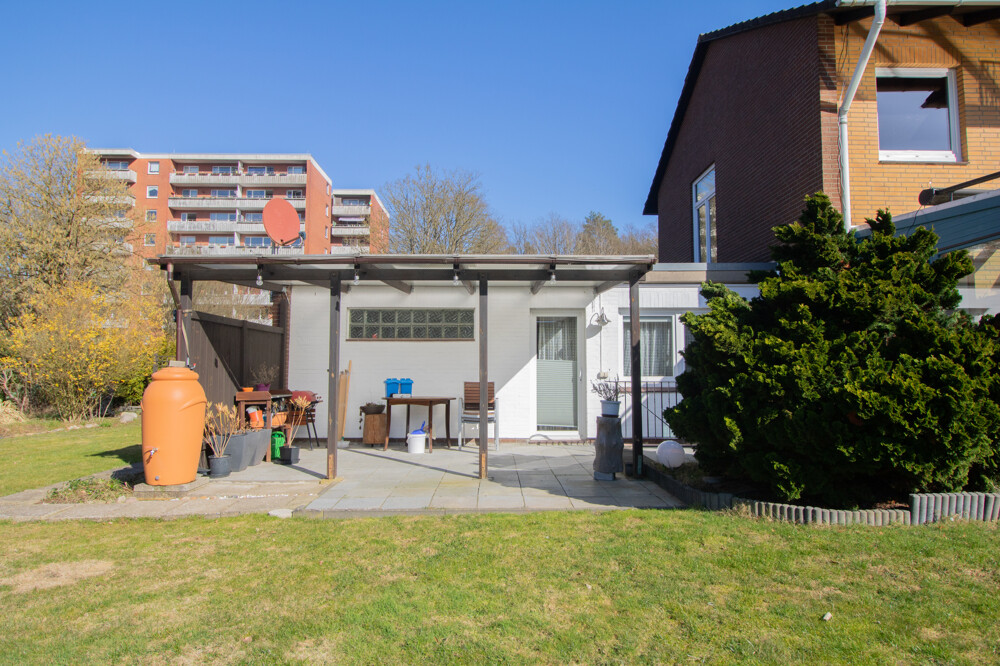 Rückansicht Terrasse