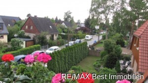 Blick vom Balkon