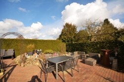 Terrasse im Garten