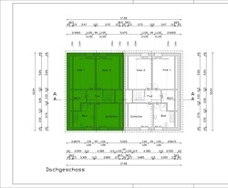 Grundriss Dachgeschoss links