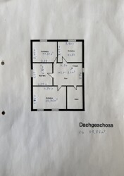 Grundriss Dachgeschoss
