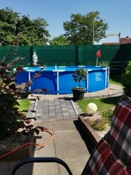 Vordergarten mit Pool