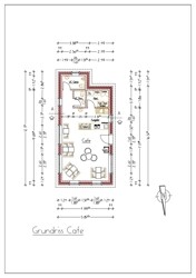 Grundriss Cafe