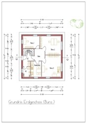 Grundriss EG (Büro)