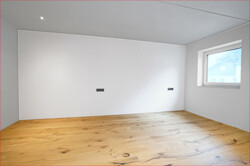 Schlafzimmer, Eichenbodendielen