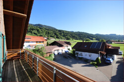 Balkonaussicht Dachgeschoss