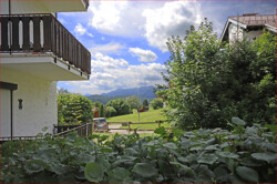 Seitlicher Bergblick