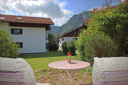 Sonnige Terrasse