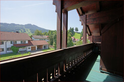 mit Balkon und Bergsicht, DG