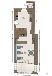 Grundriss Laden