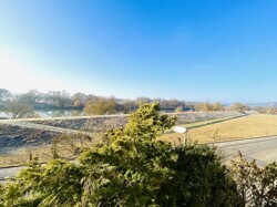 Der Blick vom Balkon